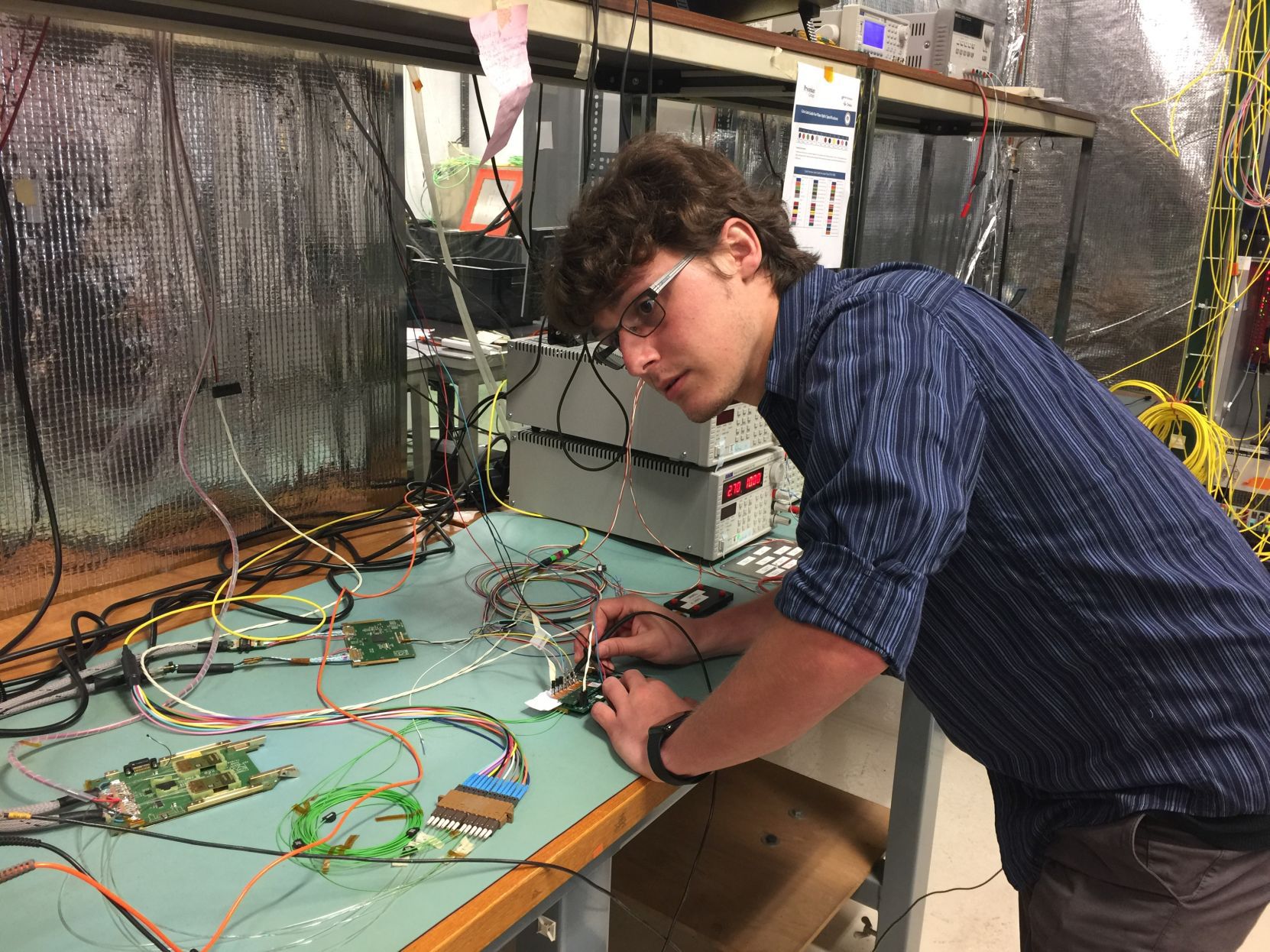 Eddie McGrady at CERN